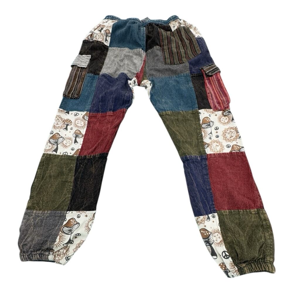 Rising International Patchwork Straight Leg Pants… - image 5